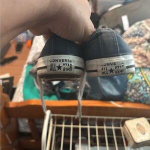 Converse Blue Sneakers Classic Canvas Design